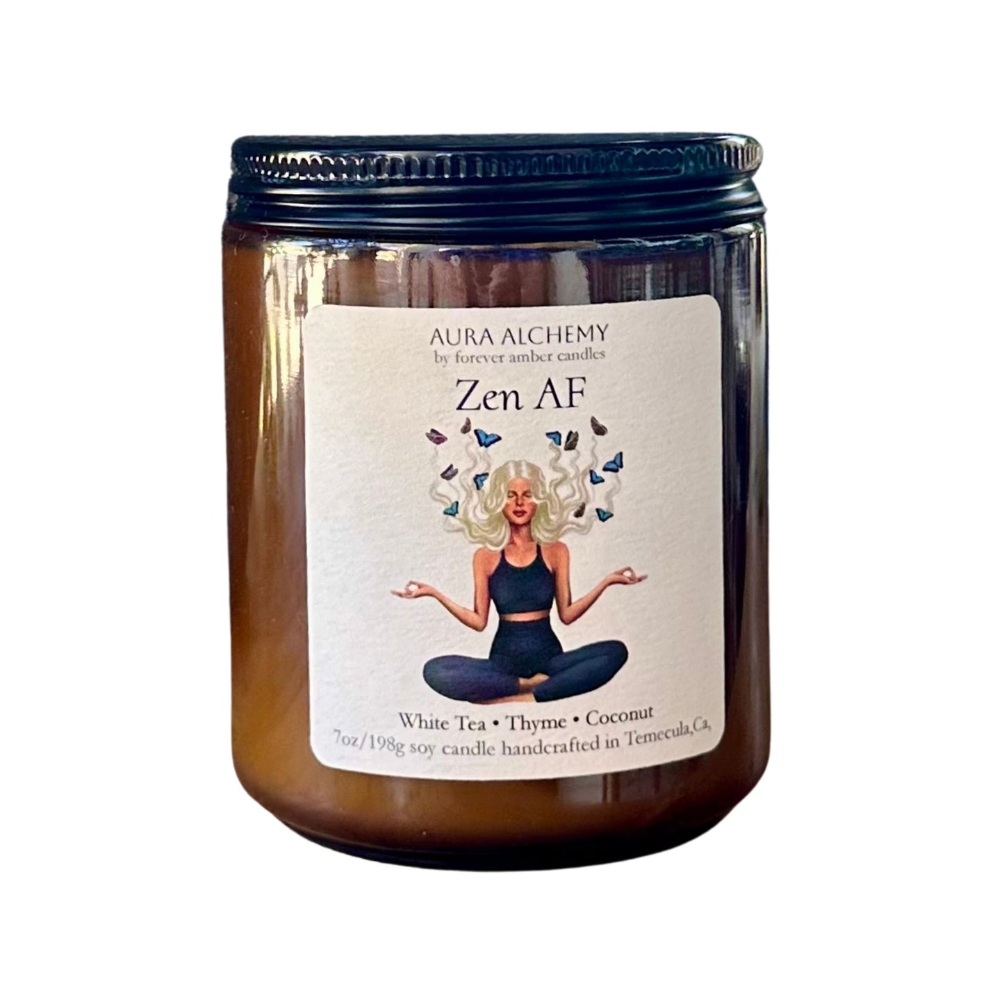 Zen AF Blue Suit 7oz Candle