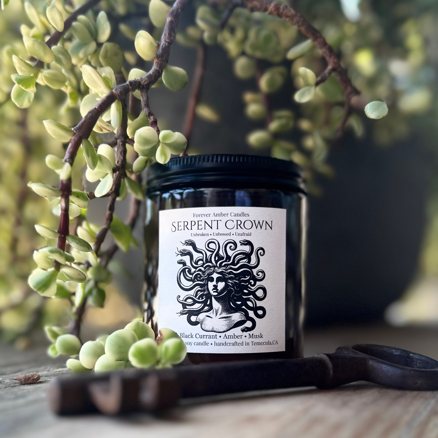 Serpent Crown 7oz candle