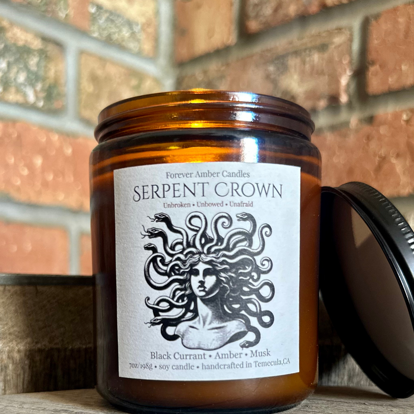 Serpent Crown 7oz candle