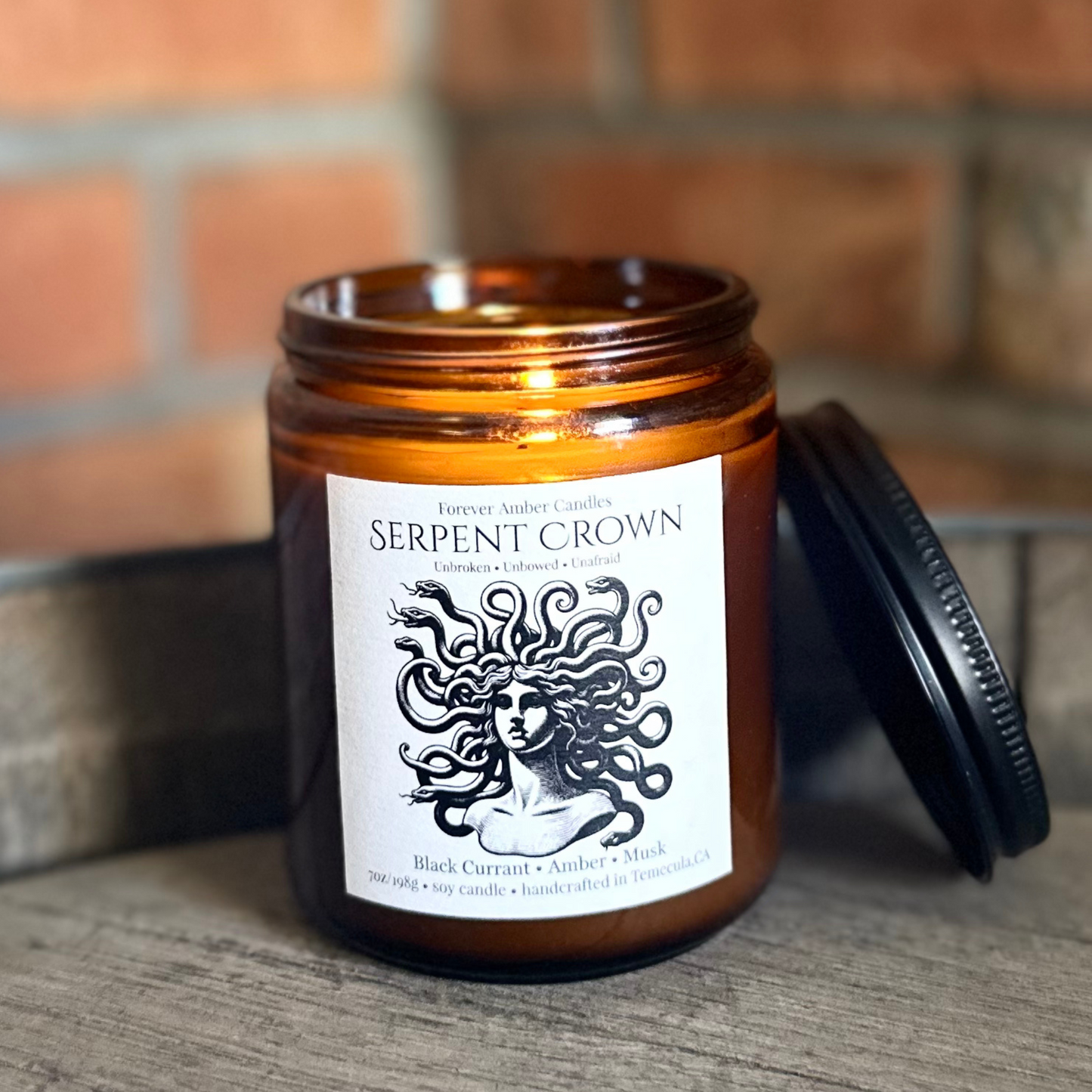 Serpent Crown 7oz candle