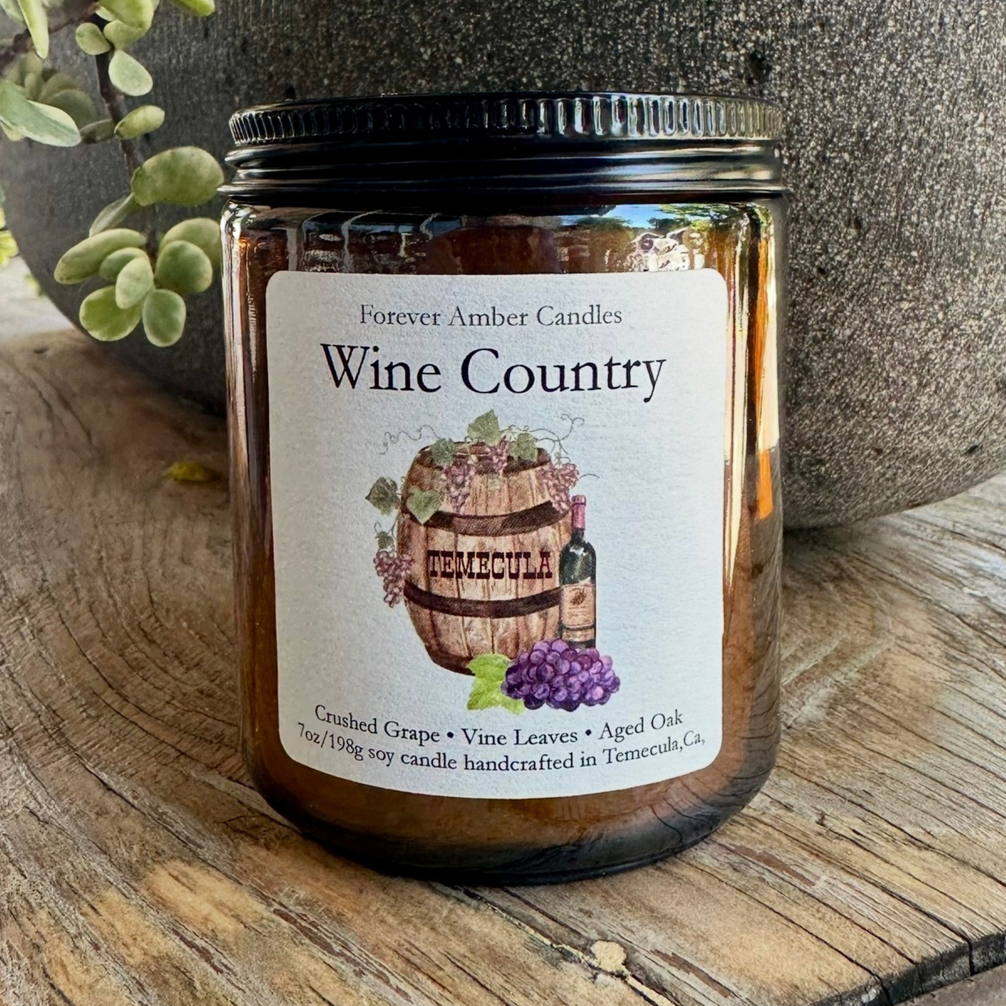 Wine Country 7oz soy candle