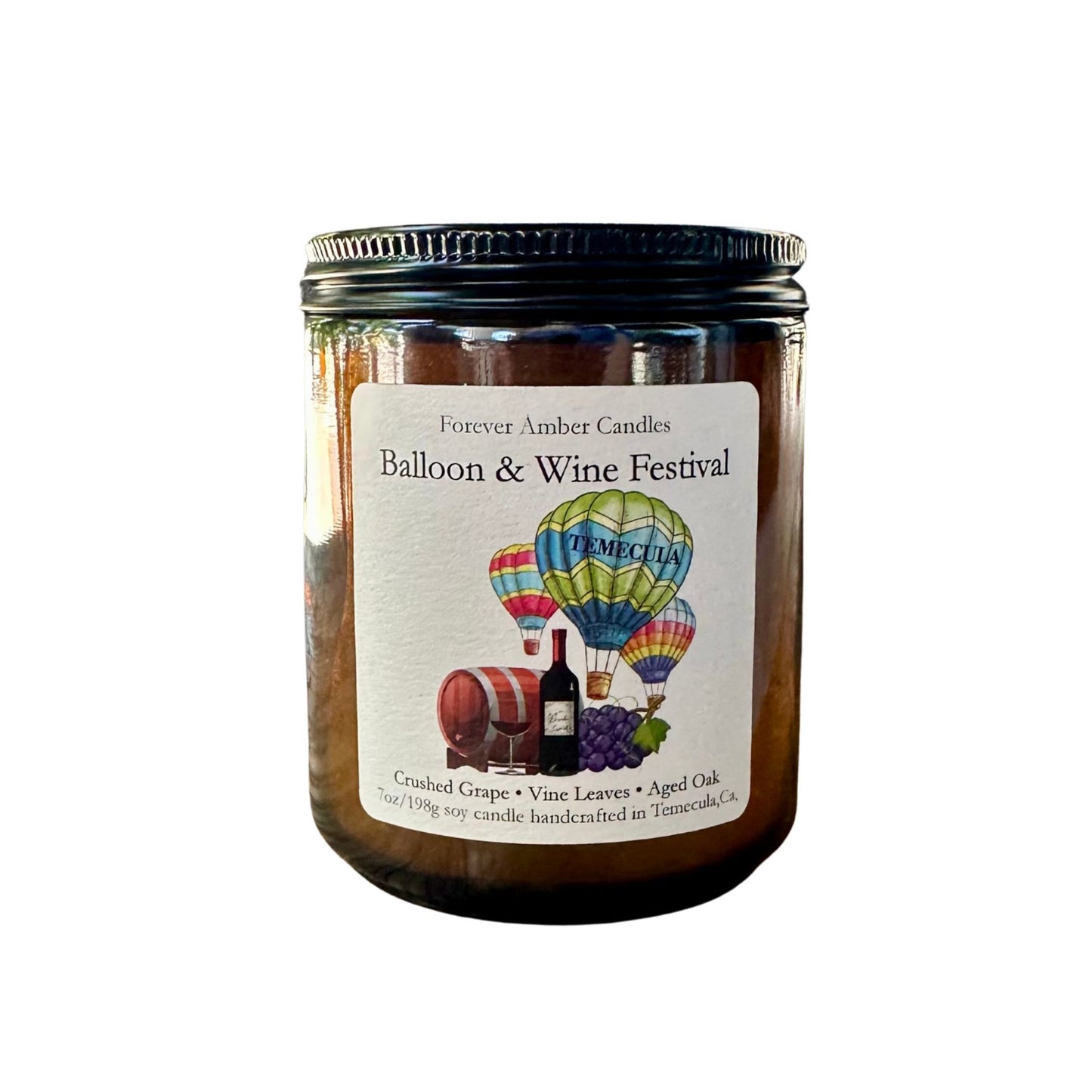 Balloon and Wine Festival 7oz candle