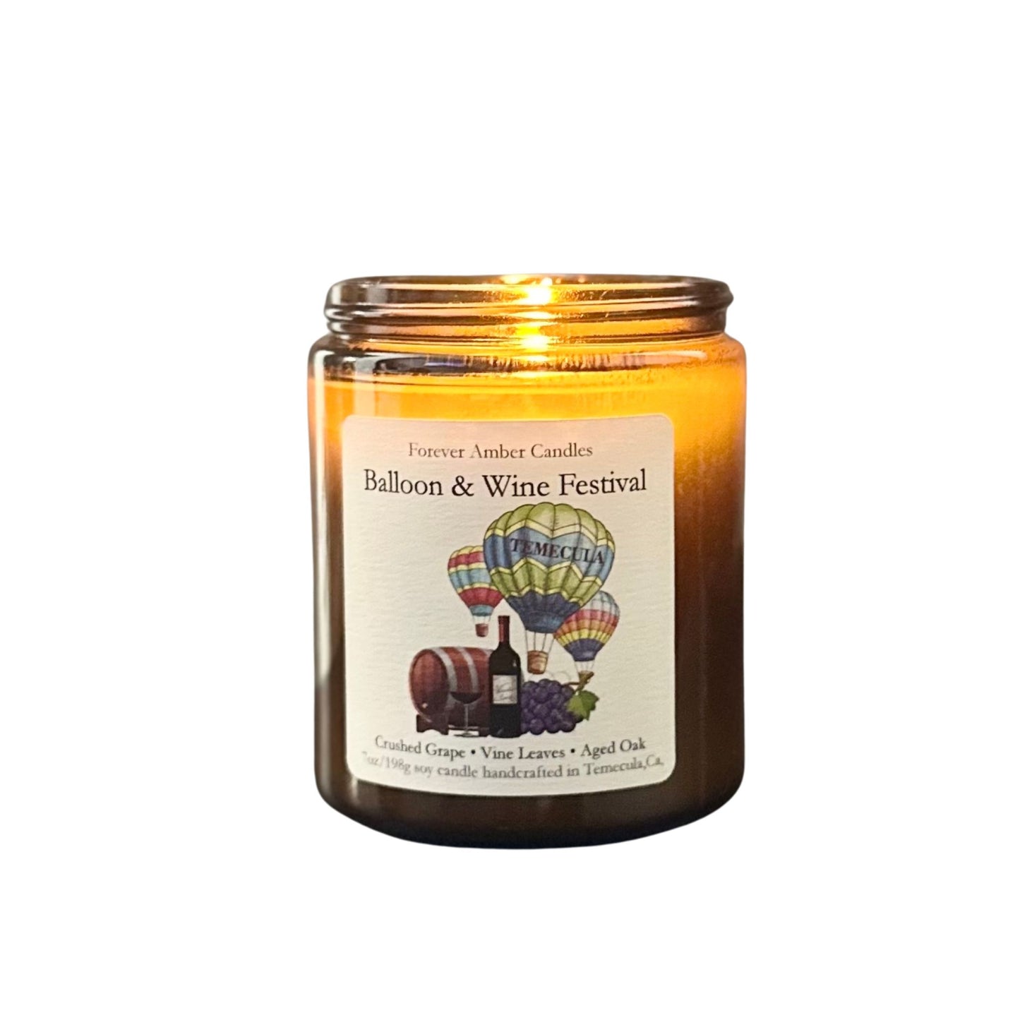 Balloon and Wine Festival 7oz candle