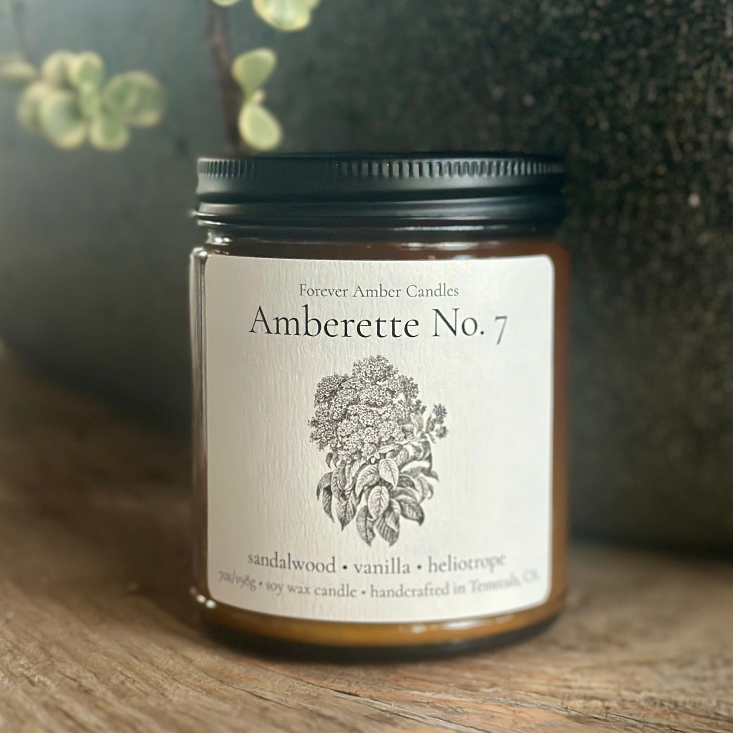 Amberette No. 7 - 7oz candle