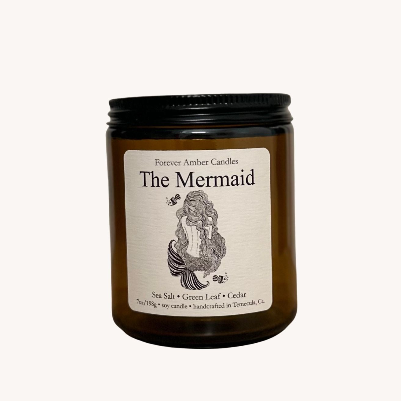 The Mermaid 7oz candle