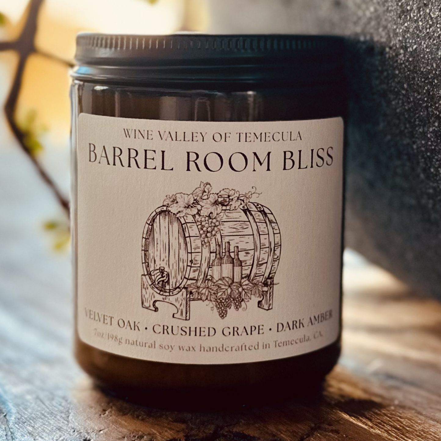 Barrel Room Bliss 7oz Soy Candle