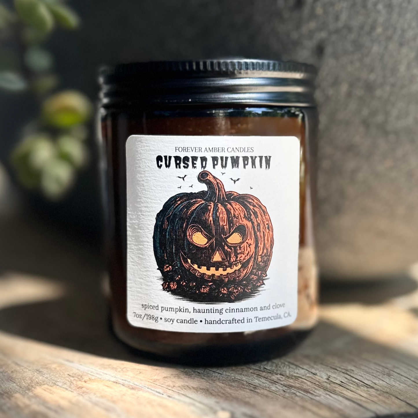 Cursed Pumpkin 7oz candle