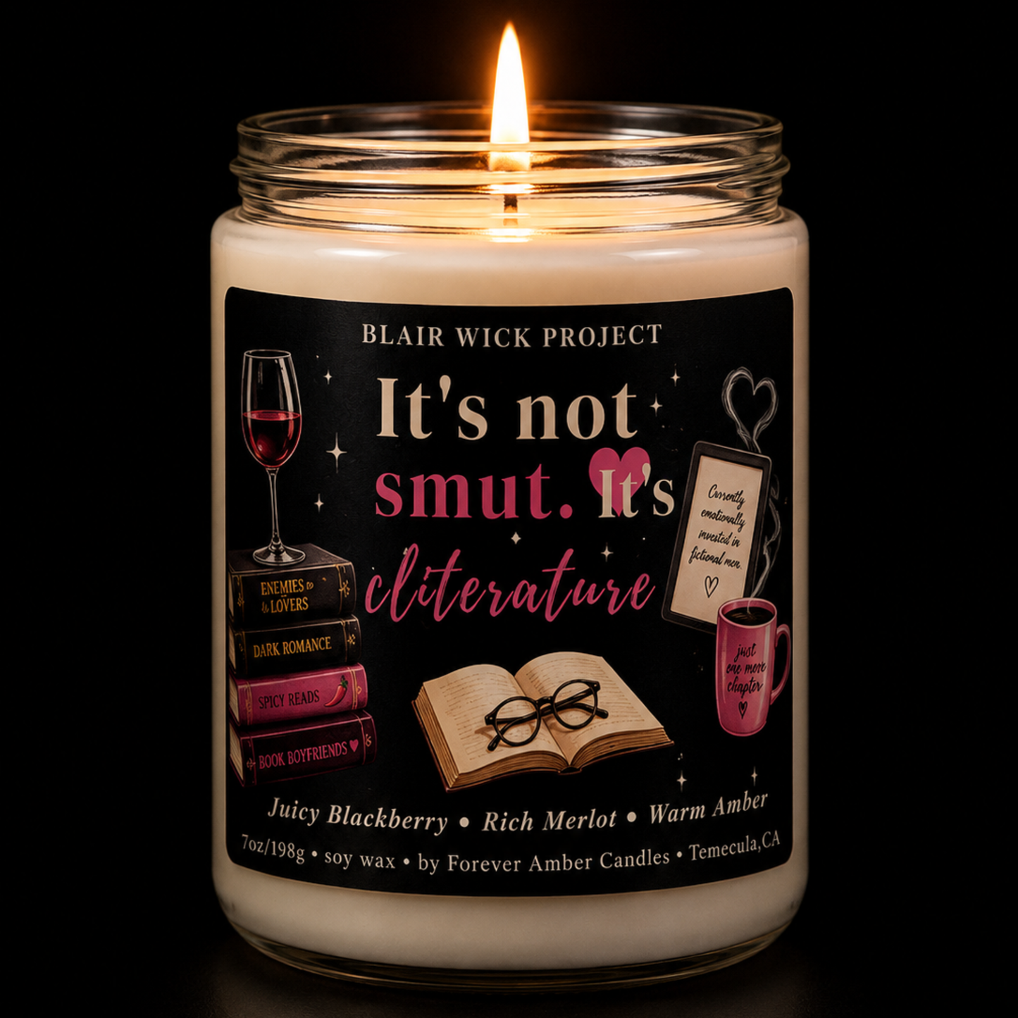 It's not smut | Blair Wick Project 7oz soy candle