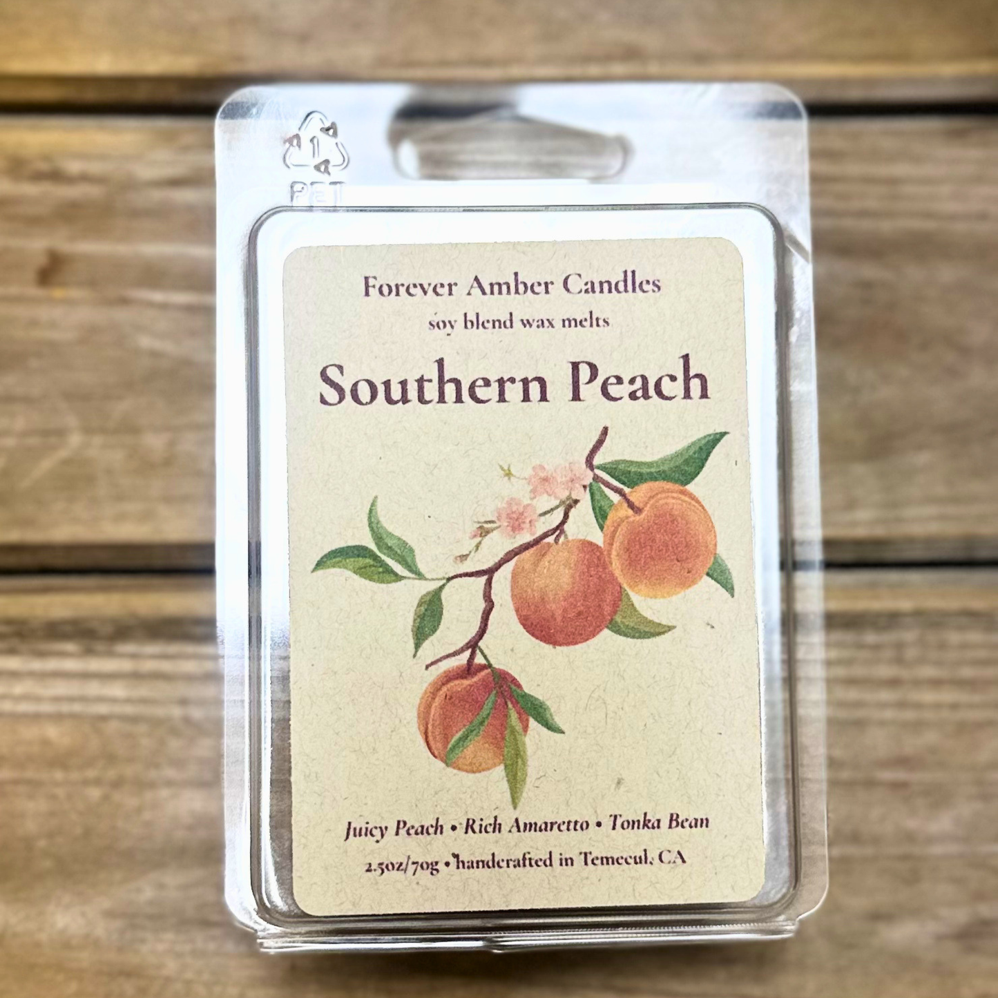 Southern Peach 2.50oz wax-melt