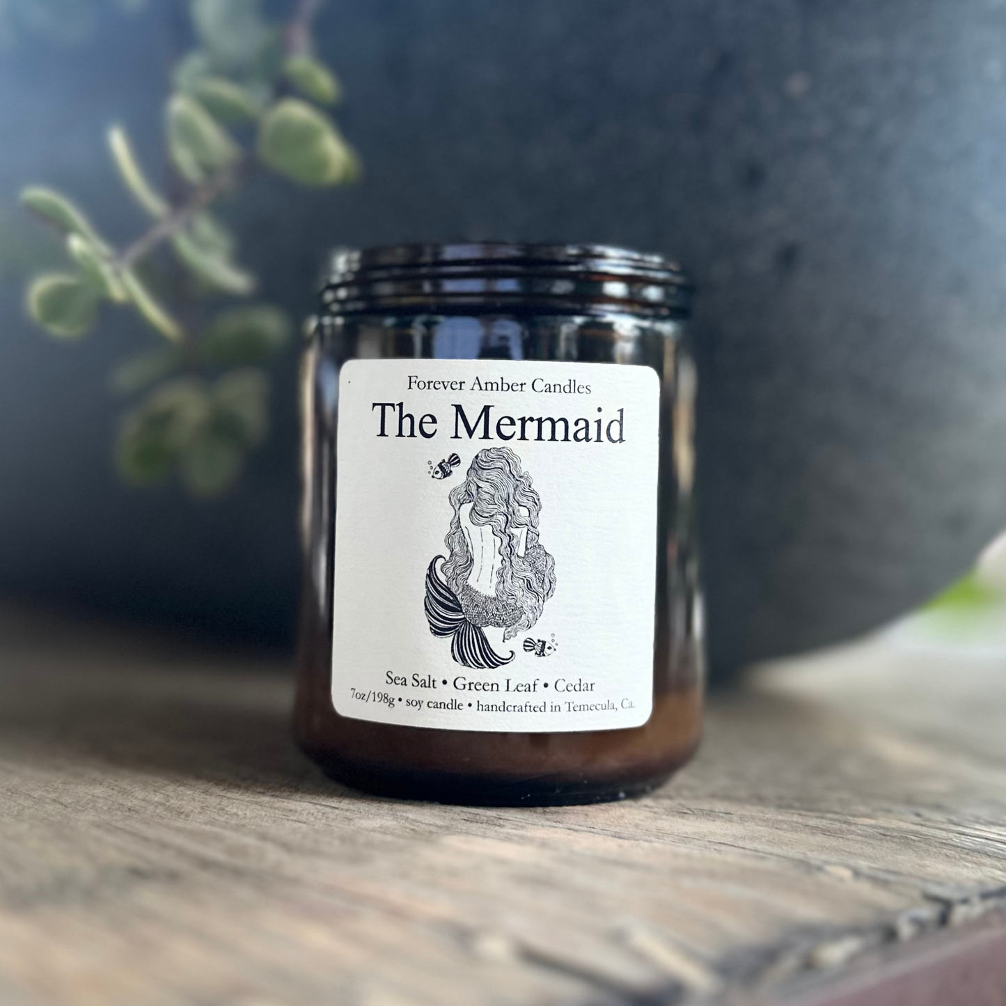 The Mermaid 7oz candle