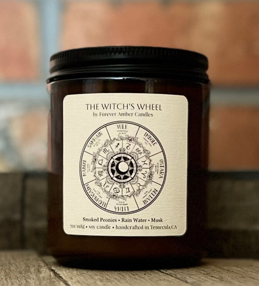 The Witch's Wheel 7oz candle