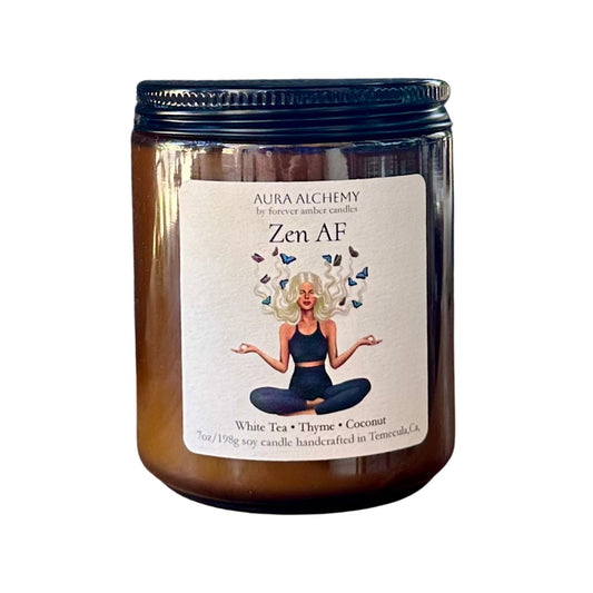 Zen AF Blue Suit 7oz Candle