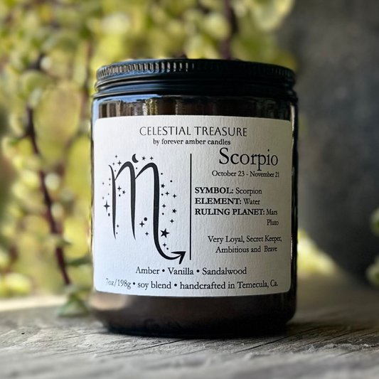 Celestial Treasure Scorpio 7oz Soy Candle