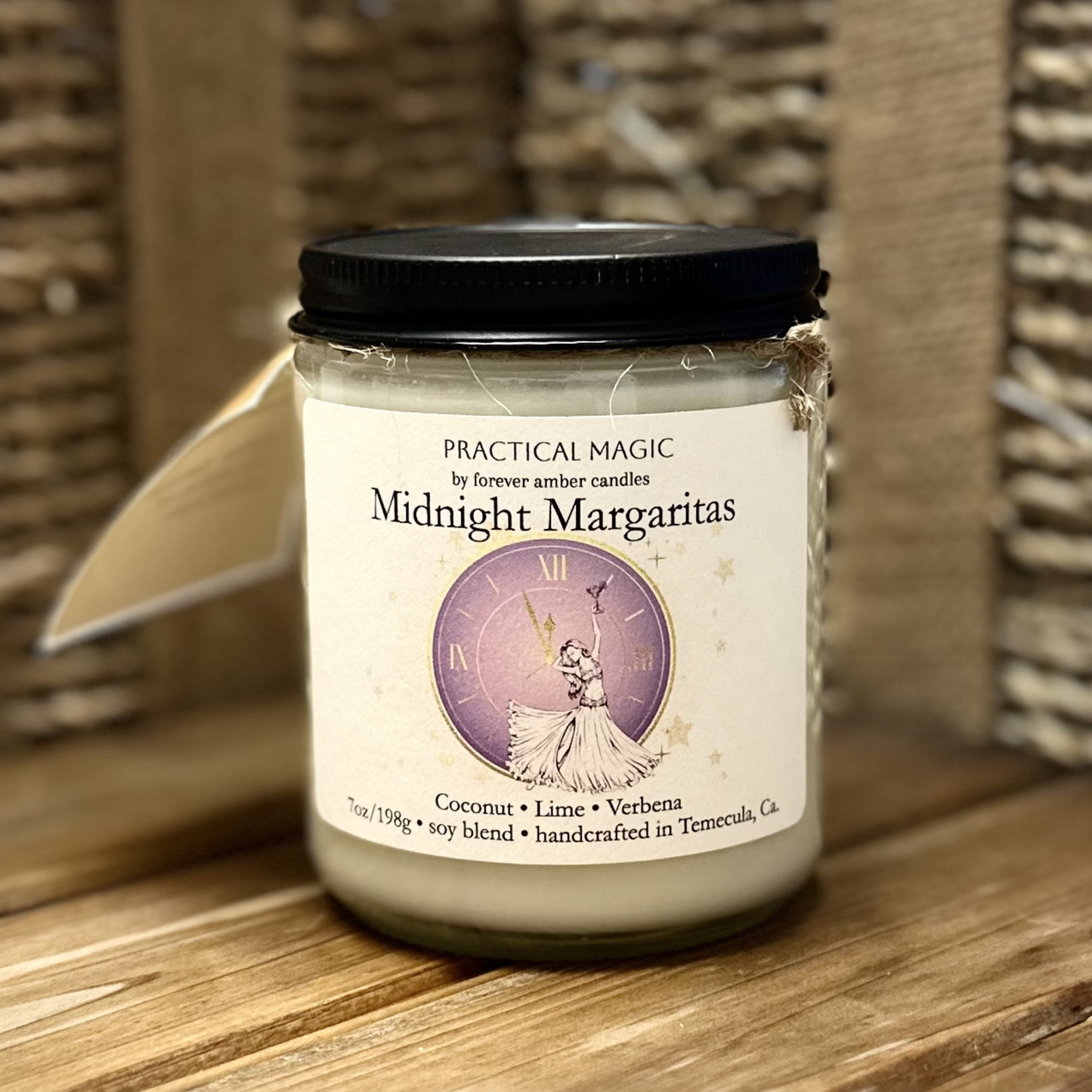 Midnight Margaritas 7oz soy candle