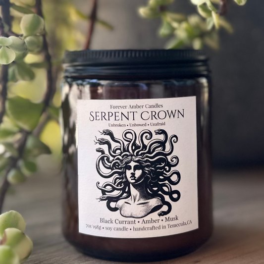 Serpent Crown 7oz candle