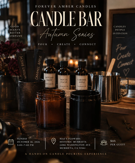 Forever Amber Candles Candle Bar - Autumn Series