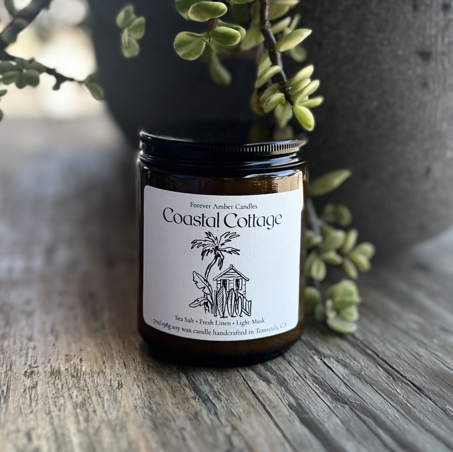 Coastal Cottage 7oz soy candle