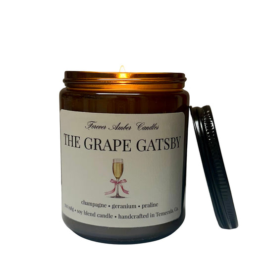 The Grape Gatsby 7oz candle