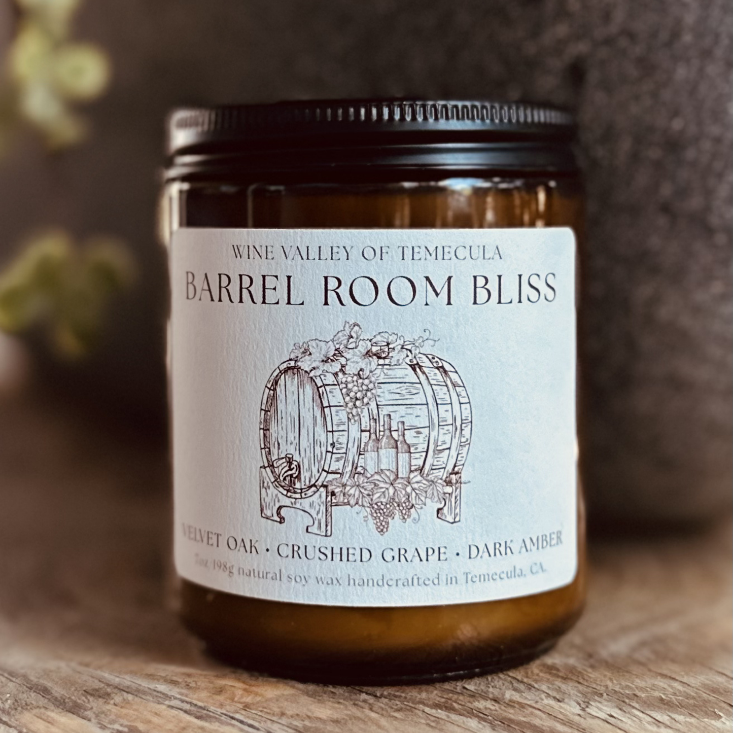 Barrel Room Bliss 7oz Soy Candle