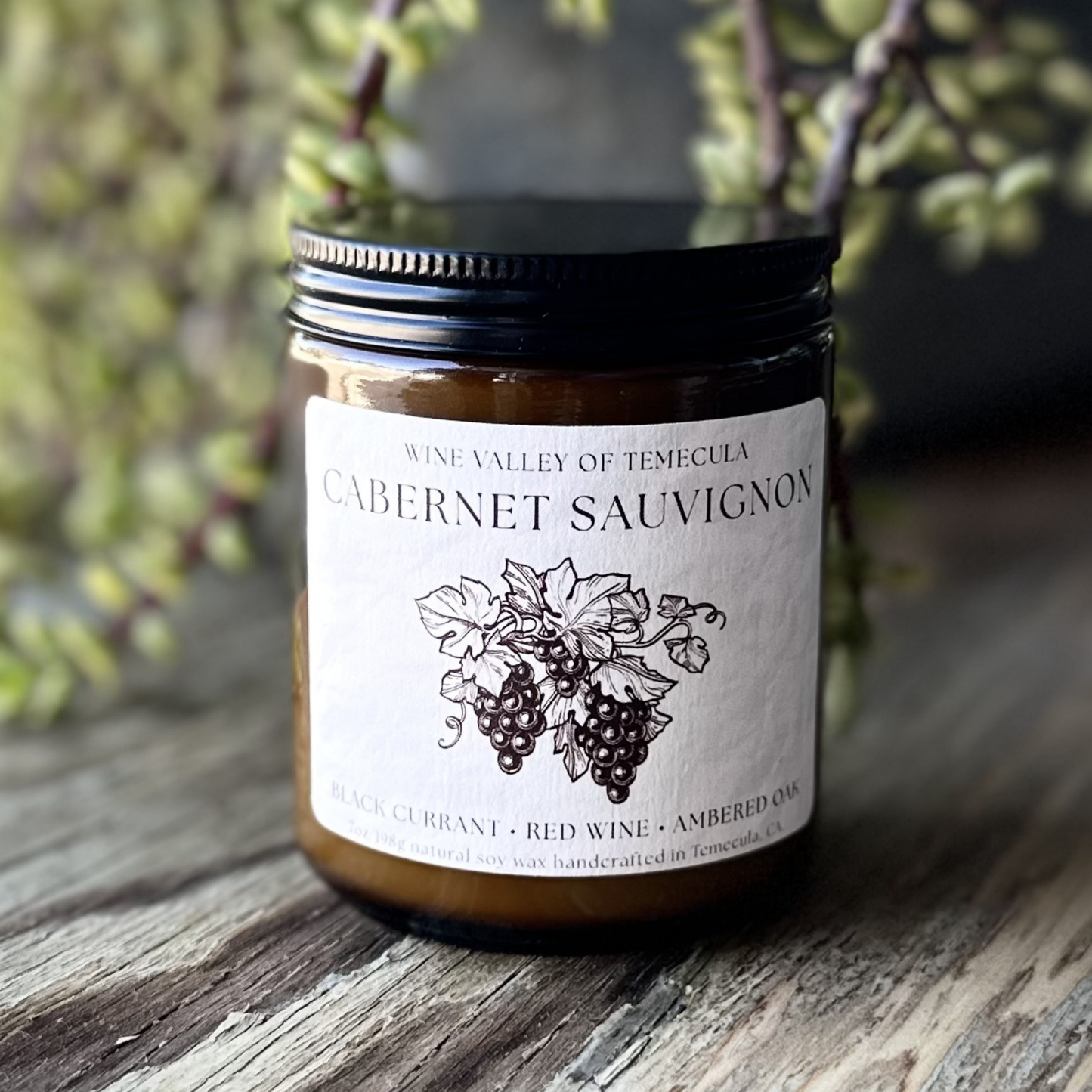 Cabernet Sauvignon 7oz Soy Candle