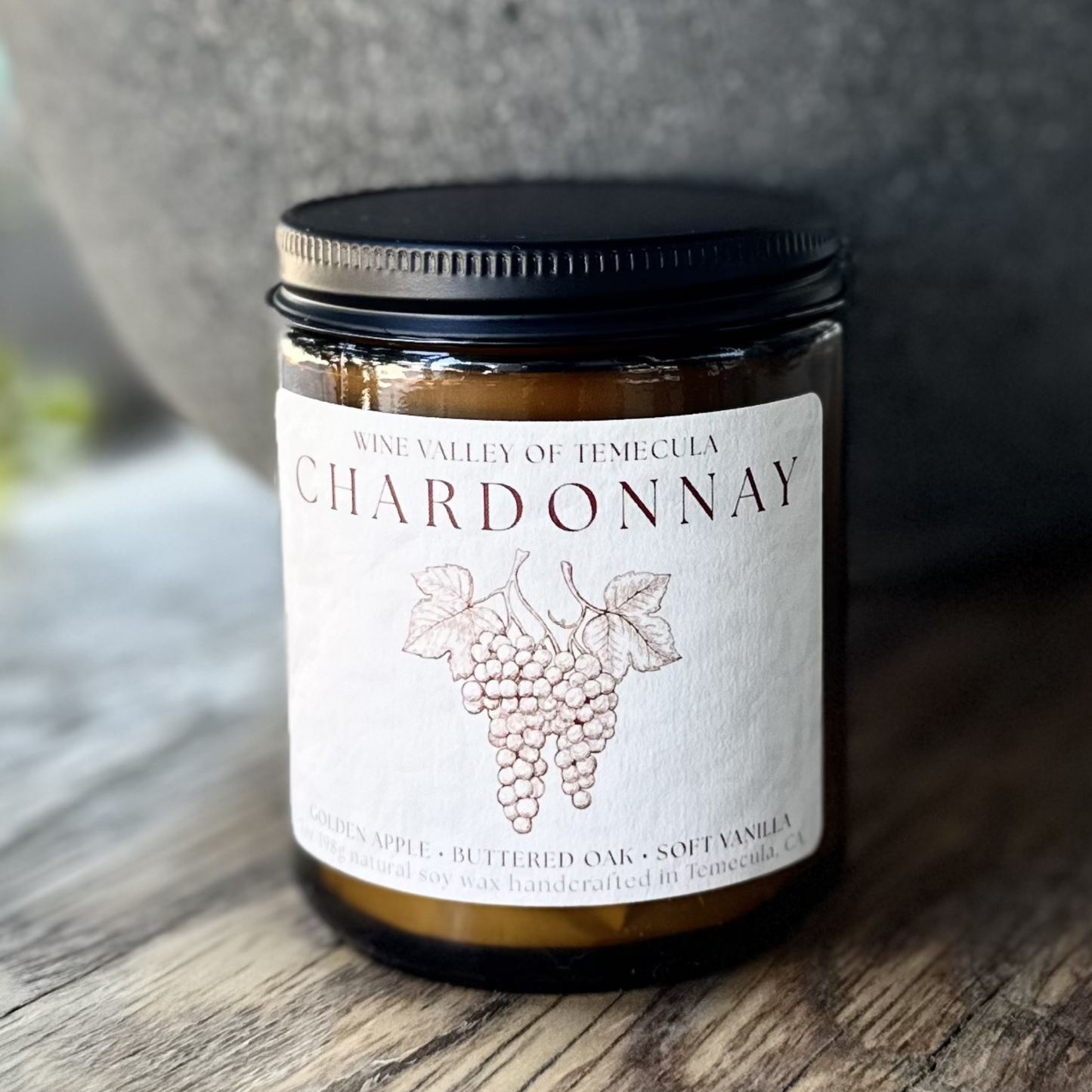 Chardonnay 7oz Soy Candle