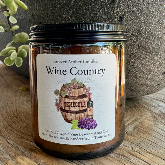Wine Country 7oz soy candle