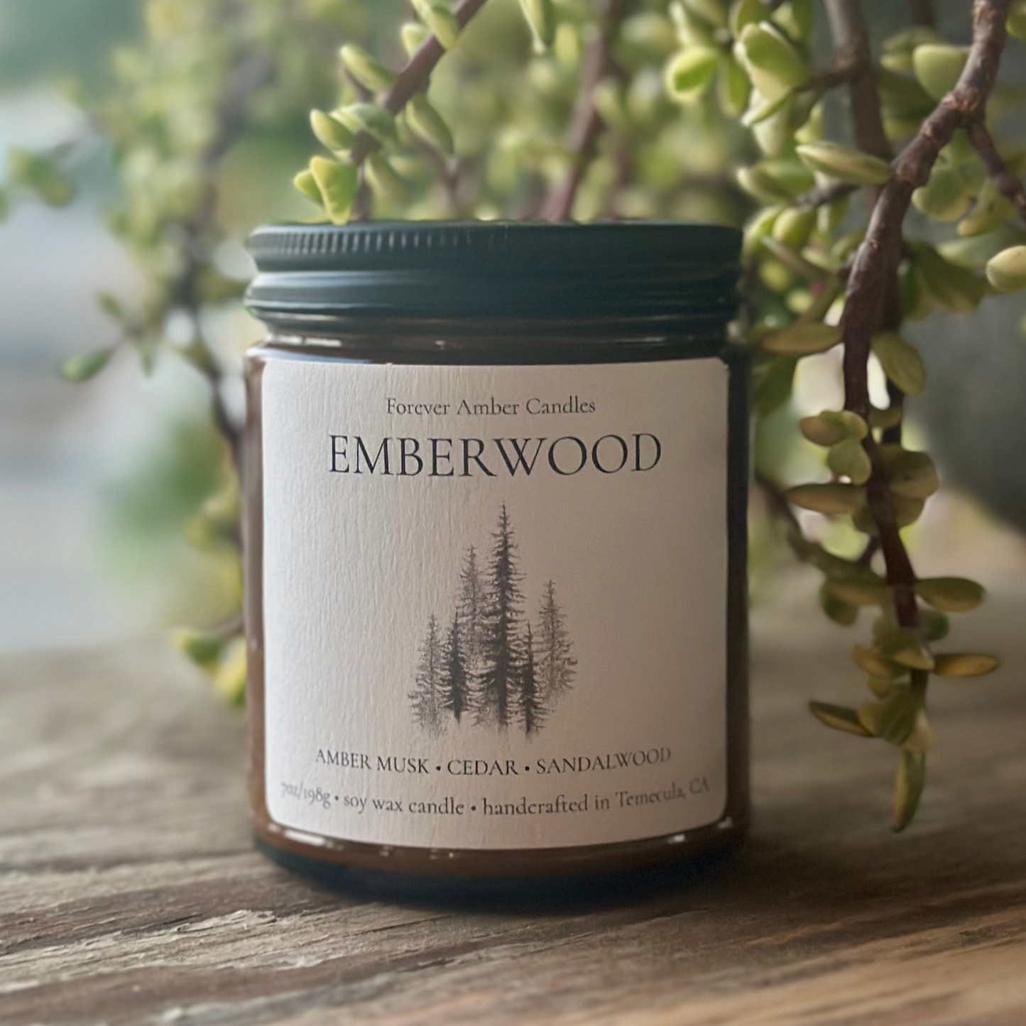 Emberwood 7oz candle