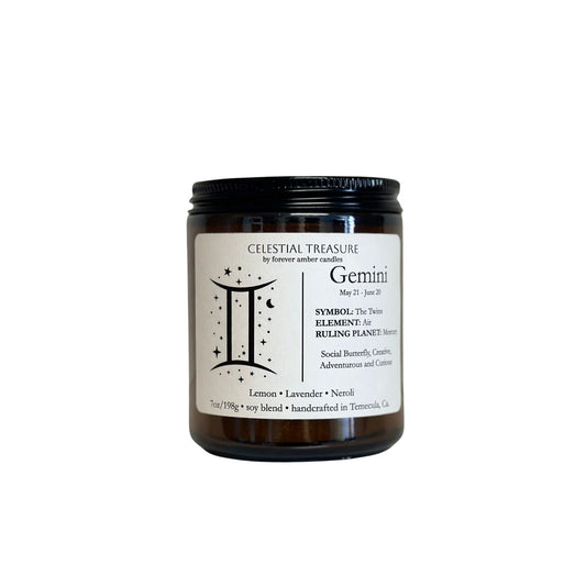 Celestial Treasure Gemini 7oz Soy Candle