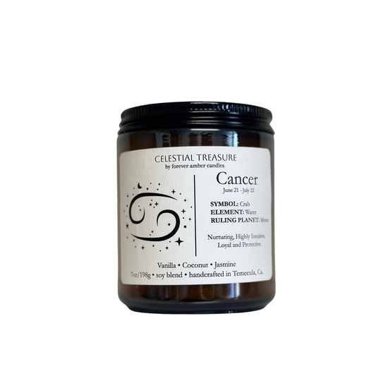 Celestial Treasure Cancer 7oz Soy Candle