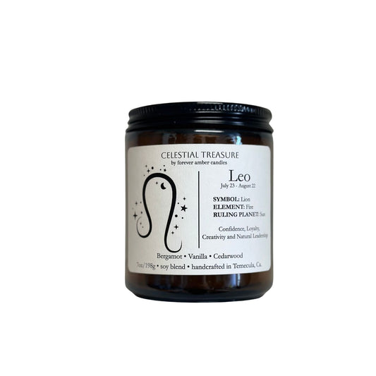 Celestial Treasure Leo 7oz Soy Candle