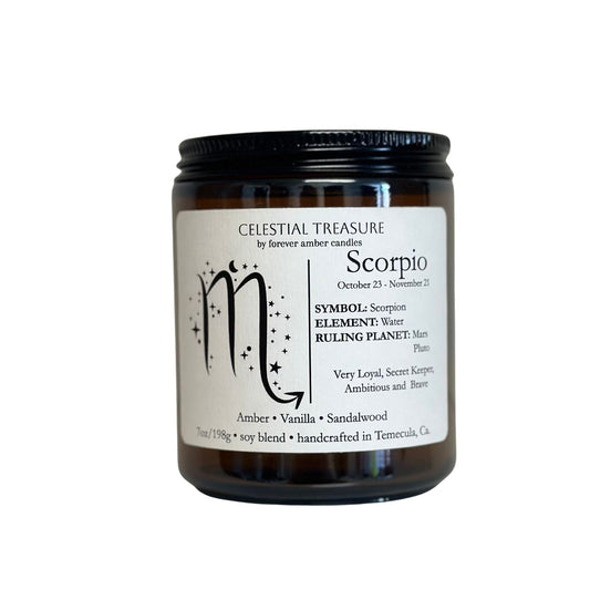 Celestial Treasure Scorpio 7oz Soy Candle