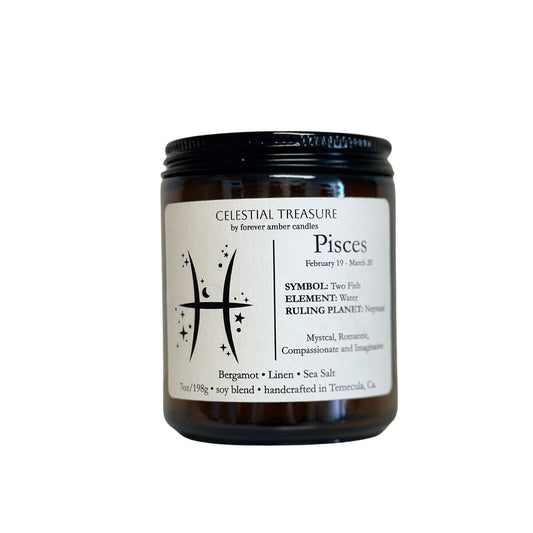Celestial Treasure Pisces 7oz Soy Candle