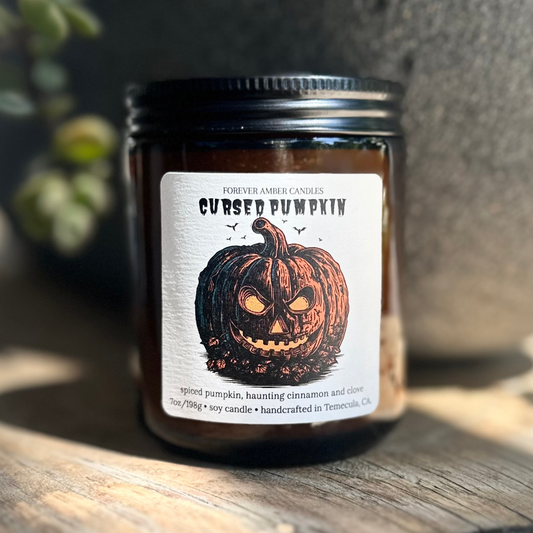Cursed Pumpkin 7oz candle