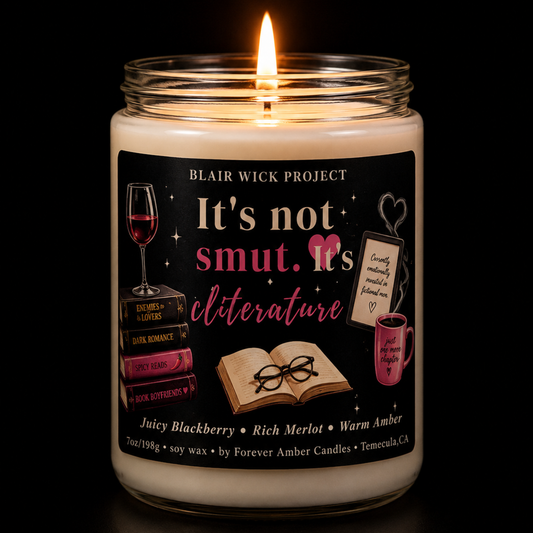 It's not smut | Blair Wick Project 7oz soy candle