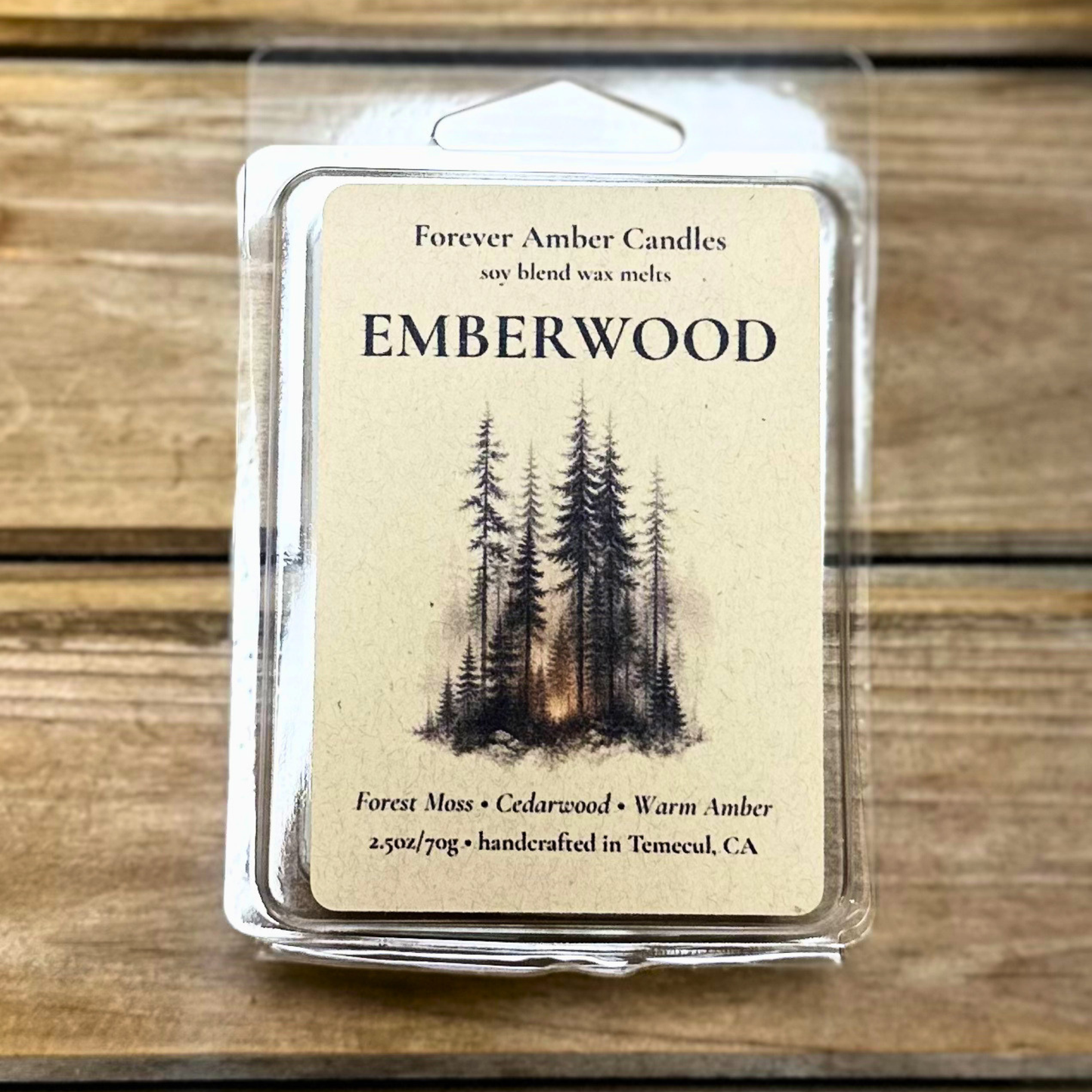 Emberwood 2.50oz wax-melt