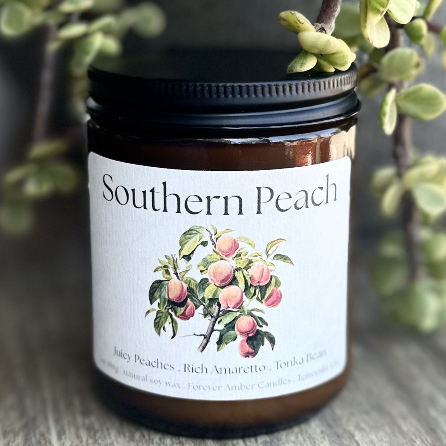 Southern Peach 7oz soy wax