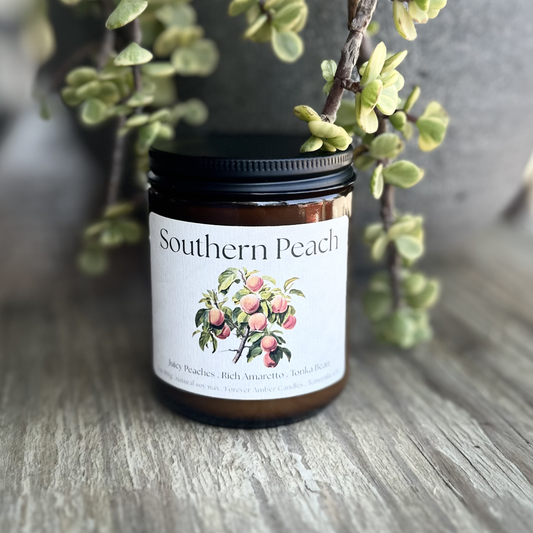 Southern Peach 7oz soy wax